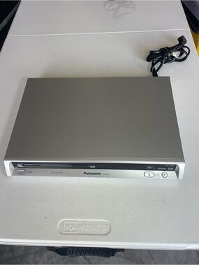 Panasonic Silver and Black DVD Player